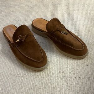 Steve Madden Loafer Suede Slides